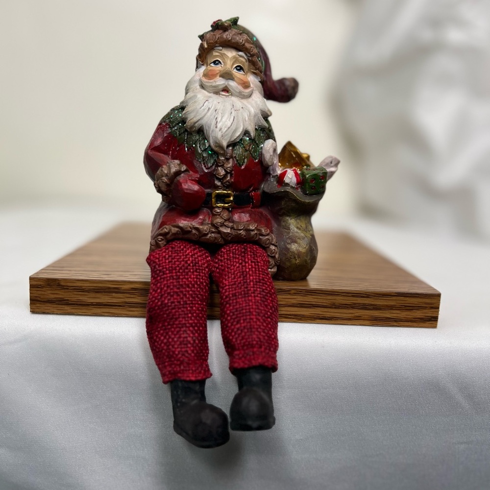 Santa on Roof.